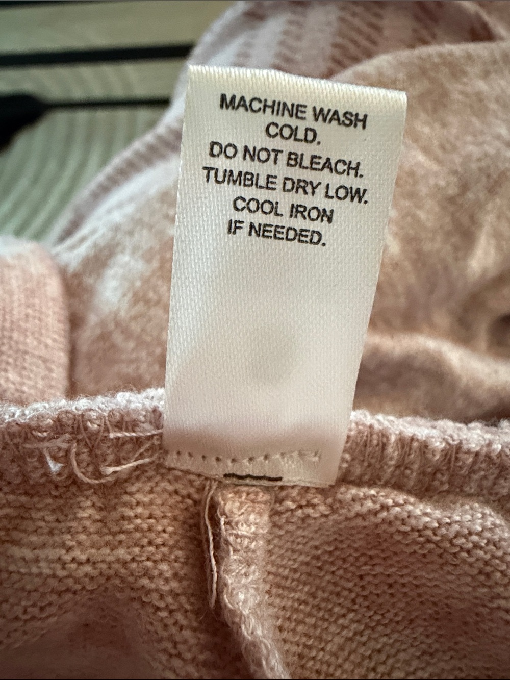 White Mark Heather Pink Womens Pajama Set - Long Sleeve Top & Pants - Picture 6 of 7